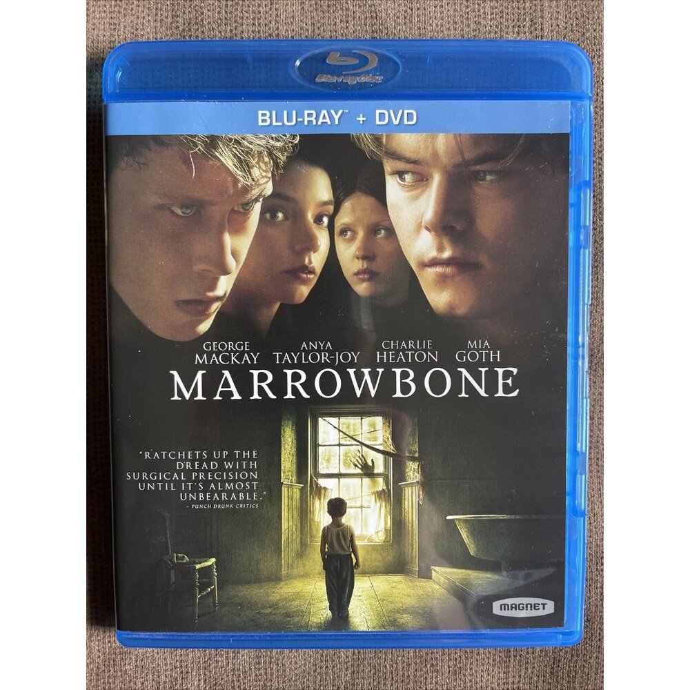 Marrowbone - (Blu-ray/DVD) George MacKay, Anya Taylor-Joy, Charlie Heaton